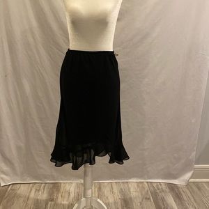 *4 for $20* MSK Very nice versatile black skirt